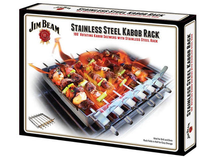 Jim Beam Pinchos para Parrilla Acero Inoxidable
