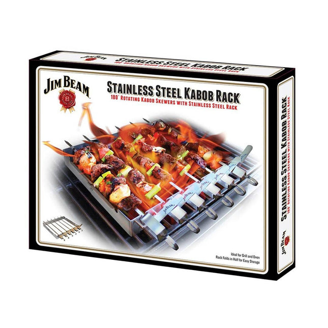 Jim Beam Pinchos para Parrilla Acero Inoxidable