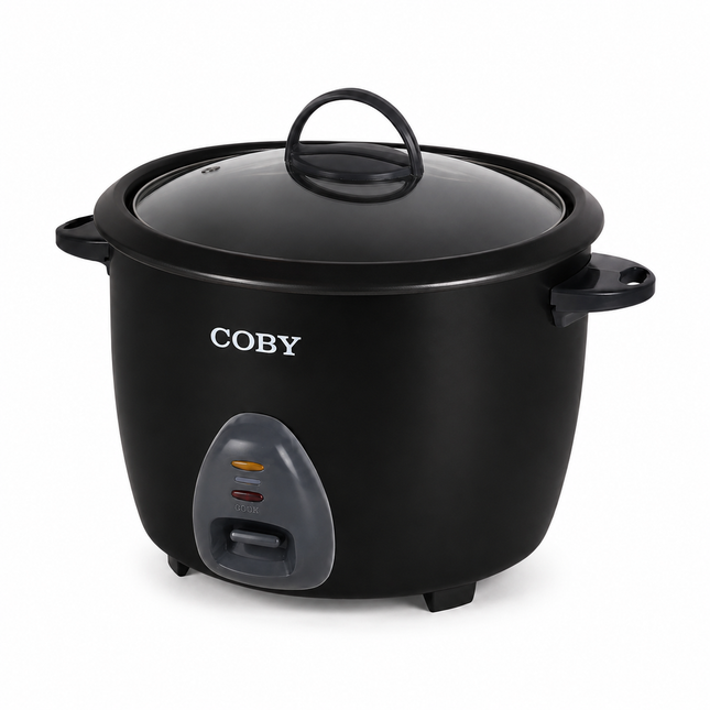 Coby Olla Arrocera 1.8L Negra, CY3323-RC3A-BK