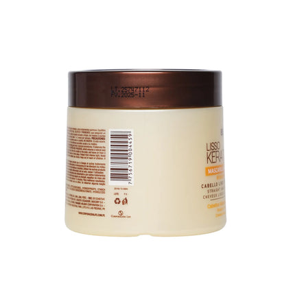 Mascarilla Liso con Keratina Sachet 35g Placent Life | Para alisar y controlar el frizz del cabello rebelde