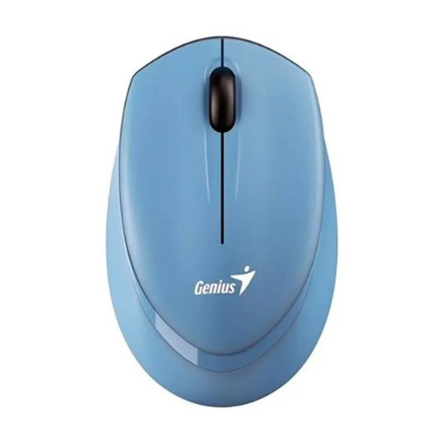 Mouse Genius RS2 NX-7009 | Inalámbrico | Receptor USB | 1200 DPI | Diseño Ambidiestro