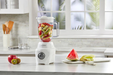 Black+Decker licuadora ice crush 700W 2 Vel- Vaso Plast- Blanca - BL0877-0WDLA