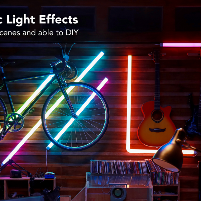 Lámpara de Pared Govee Glide Wall Light 8+4 H6062 | RGBIC | Control por App y Voz