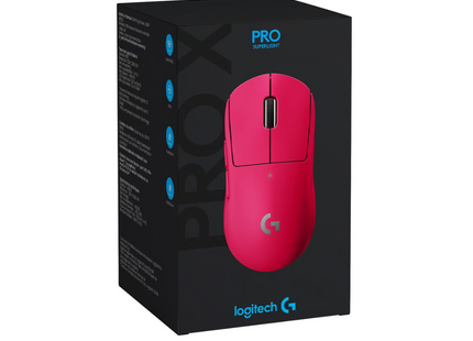 Mouse Gaming Logitech PRO 2 LIGHTSPEED | Inalámbrico | Con Receptor USB | Sensor HERO 25K