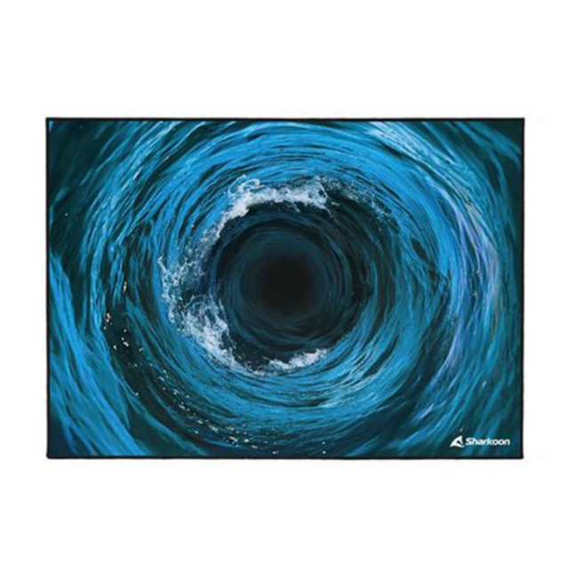 Alfombrilla Sharkoon SFM12 Undertow | Antideslizante | Protección de Piso | Reducción de Ruido | 120 cm