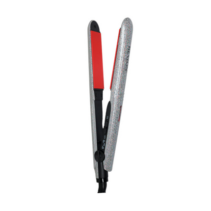 Alisadora Cerámica 1” Plata Revlon | Para un alisado preciso y elegante con protección contra el frizz