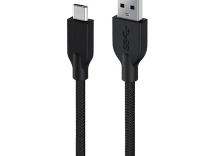 Cable Genius USB-C a USB-A ACC-A2CC-3A | 1.5 Metros | Carga Rápida 3A | Transferencia de Datos