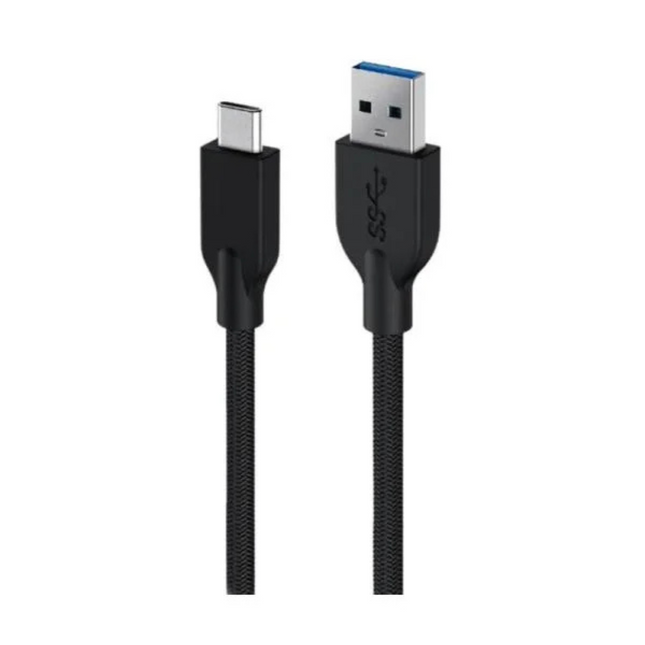 Cable Genius USB-C a USB-A ACC-A2CC-3A | 1.5 Metros | Carga Rápida 3A | Transferencia de Datos