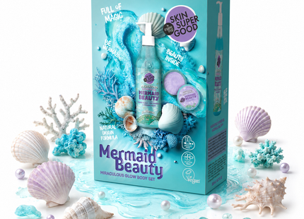 Organic Shop Set Mermaid Beauty gel de ducha + mousse corporal