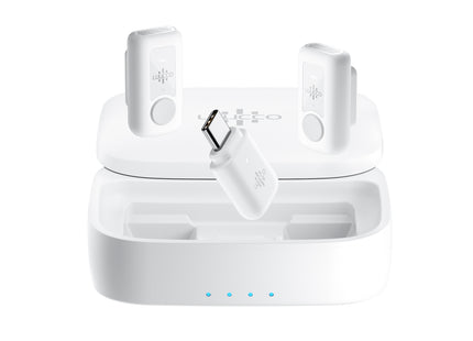 Luucco Micrófono inalámbrico USB-C blanco, Link2