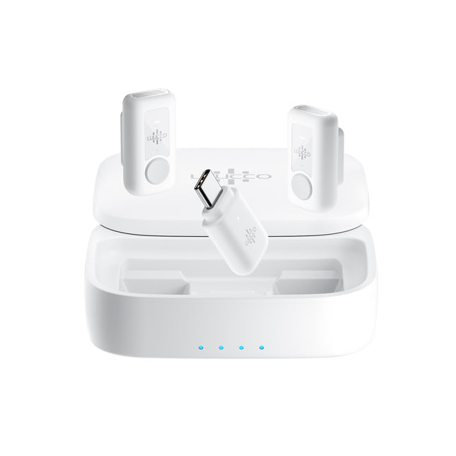 Luucco Micrófono inalámbrico USB-C blanco, Link2
