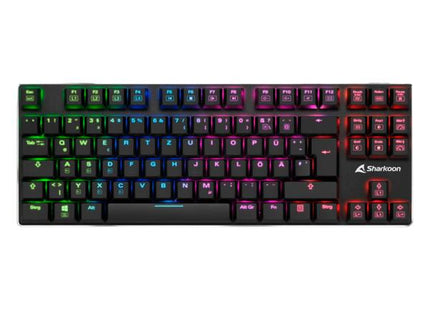 Teclado Gaming Sharkoon PureWriter TKL | 60% | Kailh Red | RGB | Alámbrico USB | Inglés