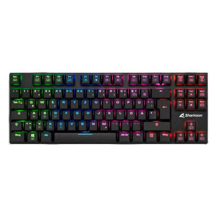 Teclado Gaming Sharkoon PureWriter TKL | 60% | Kailh Red | RGB | Alámbrico USB | Inglés