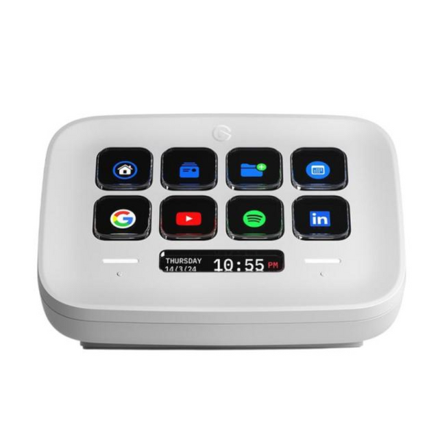 Teclado Streaming Elgato Stream Deck Neo | 8 Teclas | USB-C 2.0 | 10GBJ9901