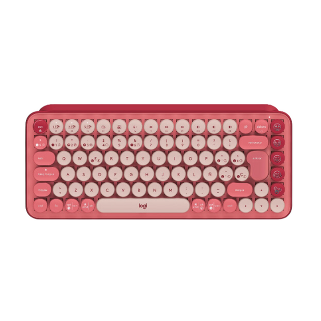 Teclado Logitech POP Keys 65% Mecánico | Inalámbrico Bluetooth | Español