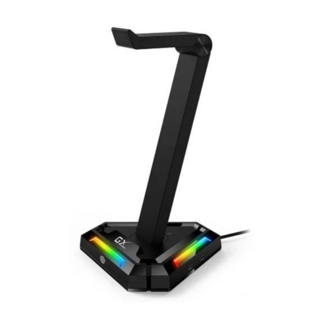 Soporte para Headset Genius GX-UH100 | Soporte Vertical | Iluminación RGB | Estructura Antideslizante | USB