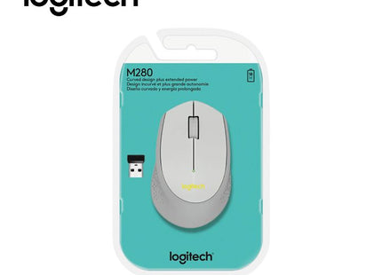 Mouse Logitech M280 | Inalámbrico con Receptor USB | Diseño Ergonómico