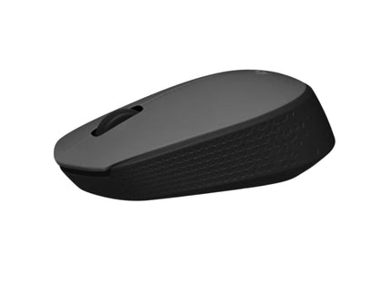 Mouse Logitech M170 vista inferior con sensor óptico y switch