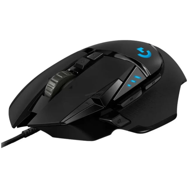 Mouse Gaming RGB Logitech G502 HERO | Alámbrico | Sensor HERO 25K | 11 Botones Programables | RGB