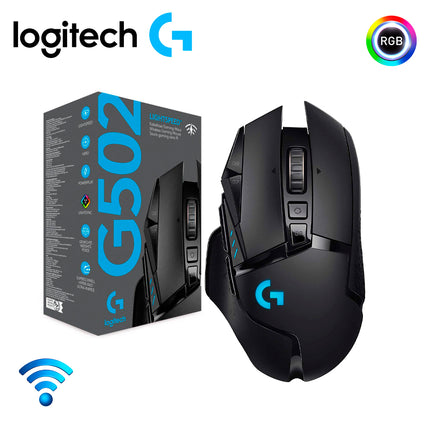 Mouse Gaming RGB Logitech G502 Lightspeed | Inalámbrico | Sensor HERO 25K