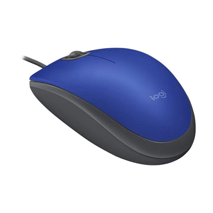 Mouse Logitech M110 Silent | Alámbrico | Diseño Ambidiestro | USB
