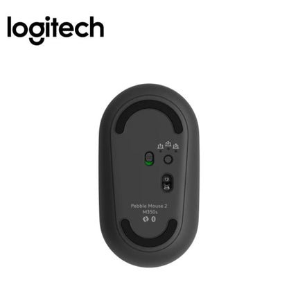 Mouse Logitech Pebble 2 M350S | Inalámbrico | Bluetooth + Receptor USB | Diseño Compacto