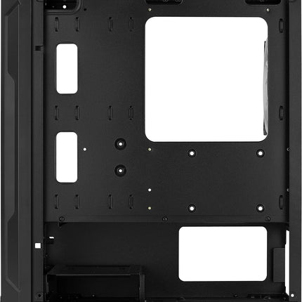 Case Gaming AeroCool Trinity Mini-G-BK-V3 | Mini Torre ATX | 1 Ventilador 120mm | Vidrio Templado | Negro