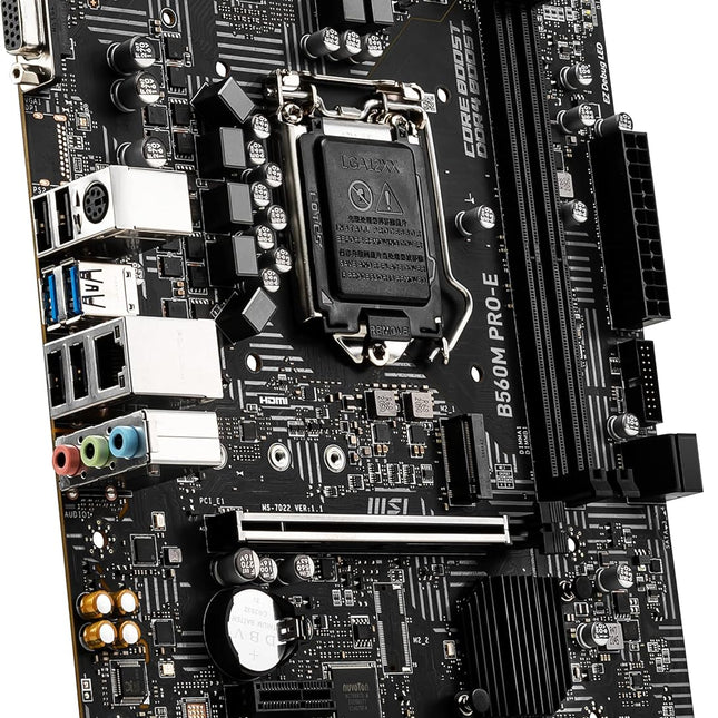 Tarjeta Madre MSI B560M PRO-E | DDR4 | LGA 1200 | mATX