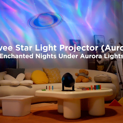 Proyector de Luz de Estrellas Govee H6093 | Smart RGBW + Aurora | 650 ft² Cobertura | Wi-Fi 2.4 GHz / Bluetooth