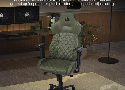 Silla Gaming Corsair TC500 Luxe | Diseño Ergonómico | Acabado Premium