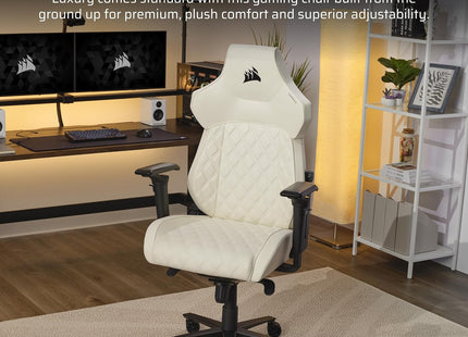 Silla Gaming Corsair TC500 Luxe | Diseño Ergonómico | Acabado Premium