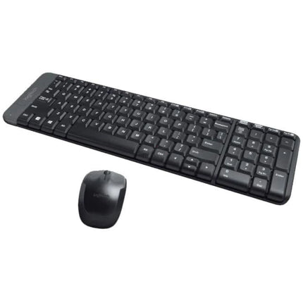 Teclado y Mouse Logitech MK220 | Inalámbrico | Compacto | Español
