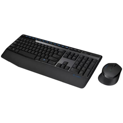 Teclado y Mouse Logitech Combo MK345 Wireless | Diseño Completo | Inalámbrico | Receptor USB