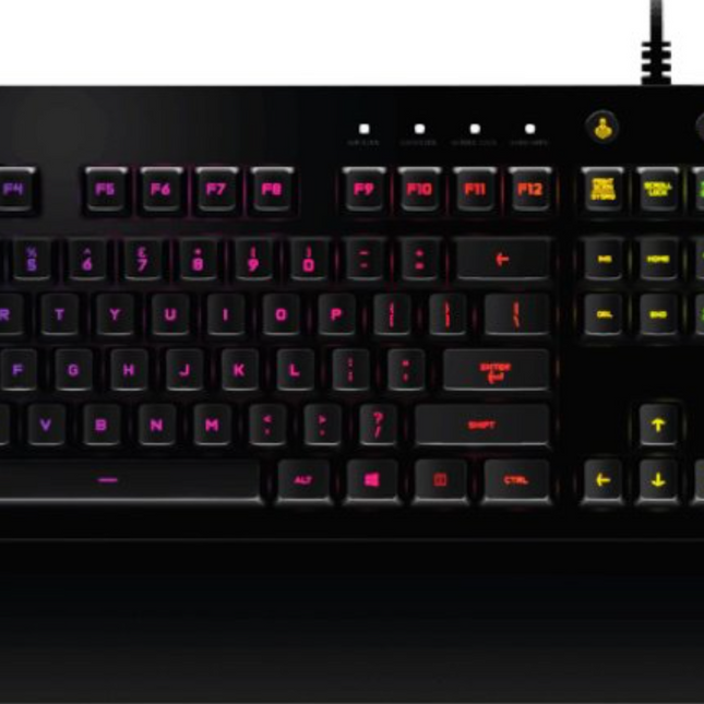Teclado Gaming RGB Logitech G213 Prodigy | Membrana | Retroiluminación RGB | Inglés