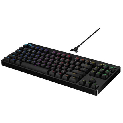 Teclado Gaming RGB Logitech G PRO TKL | Mecánico | Alámbrico | USB