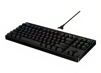 Vista superior teclas teclado mecánico Logitech G PRO formato TKL