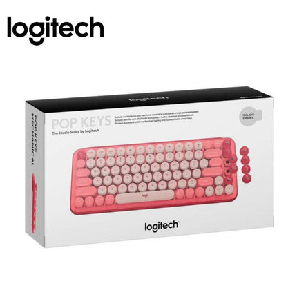 Teclado Logitech POP Keys 65% Mecánico | Inalámbrico Bluetooth | Español
