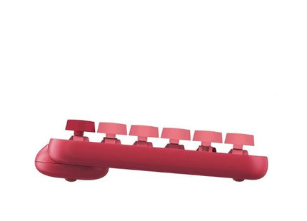 Detalle de teclas mecánicas del Logitech POP Keys con perfil bajo y colores vibrantes