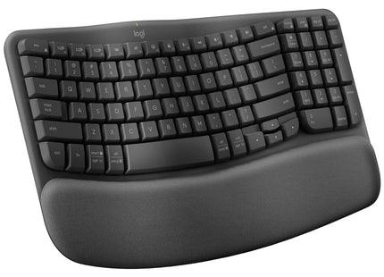 Teclado Logitech Ergo Wave Keys | Inalámbrico | Bluetooth | Inglés