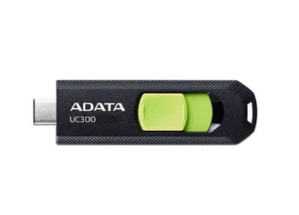 Memoria USB ADATA UC300 ACHO-UC300-128G-RBK/GN | 128GB | USB 3.2 | Tipo-C | Negro/Verde