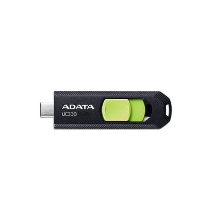 Memoria USB ADATA UC300 ACHO-UC300-128G-RBK/GN | 128GB | USB 3.2 | Tipo-C | Negro/Verde