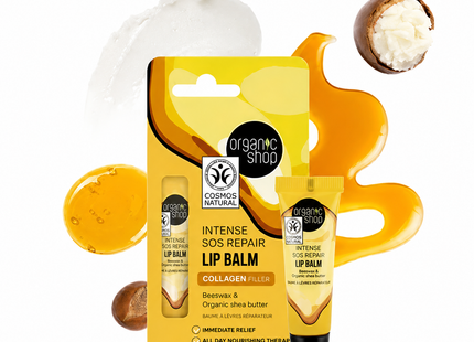 Organic Shop Bálsamo labial reparador karité 10 ml
