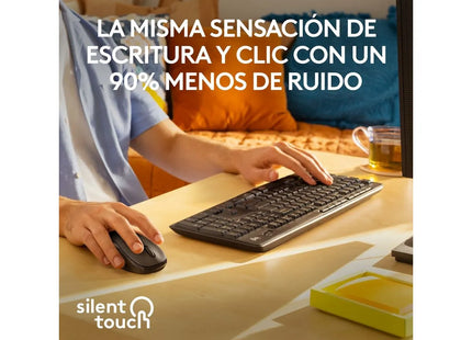 <h2>Teclado y Mouse Logitech MK295 Silent Inalámbrico Español | 920-009792</h2>