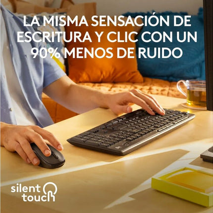 Teclado y Mouse Logitech MK295 Silent | Inalámbrico | Español