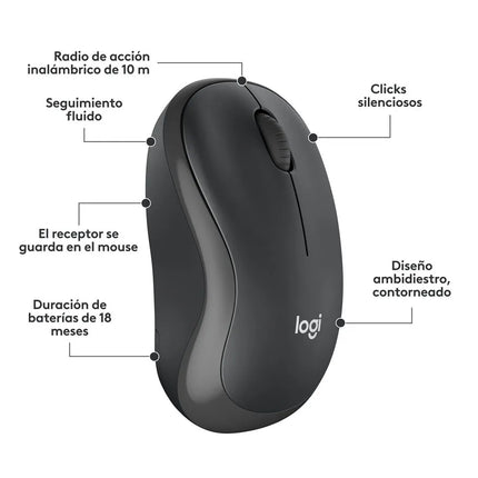 Teclado y Mouse Logitech MK295 Silent | Inalámbrico | Español