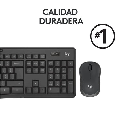 Teclado y Mouse Logitech MK295 Silent | Inalámbrico | Español