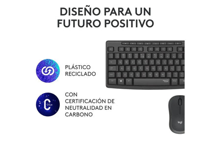 <h2>Teclado y Mouse Logitech MK295 Silent Inalámbrico Español | 920-009792</h2>