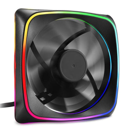 Abanico Sharkoon Shark Light RGB | 120mm | Iluminación ARGB | Bajo Ruido | 3 Pines