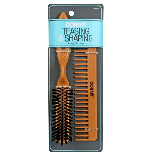 Conair set de cepillo y peine 93012