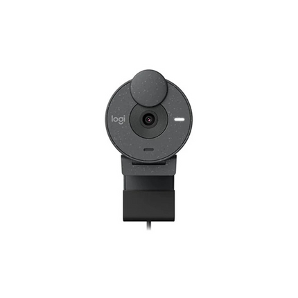 Cámara Web Logitech Brio 305 Graphite | Full HD 1080p | Micrófono con Reducción de Ruido | USB-C